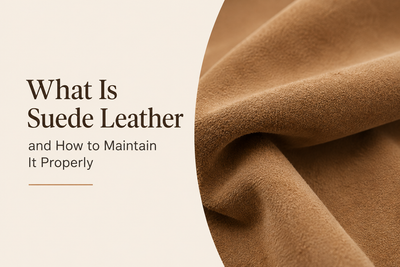 What Is Suede Leather and How to Maintain It Properly?