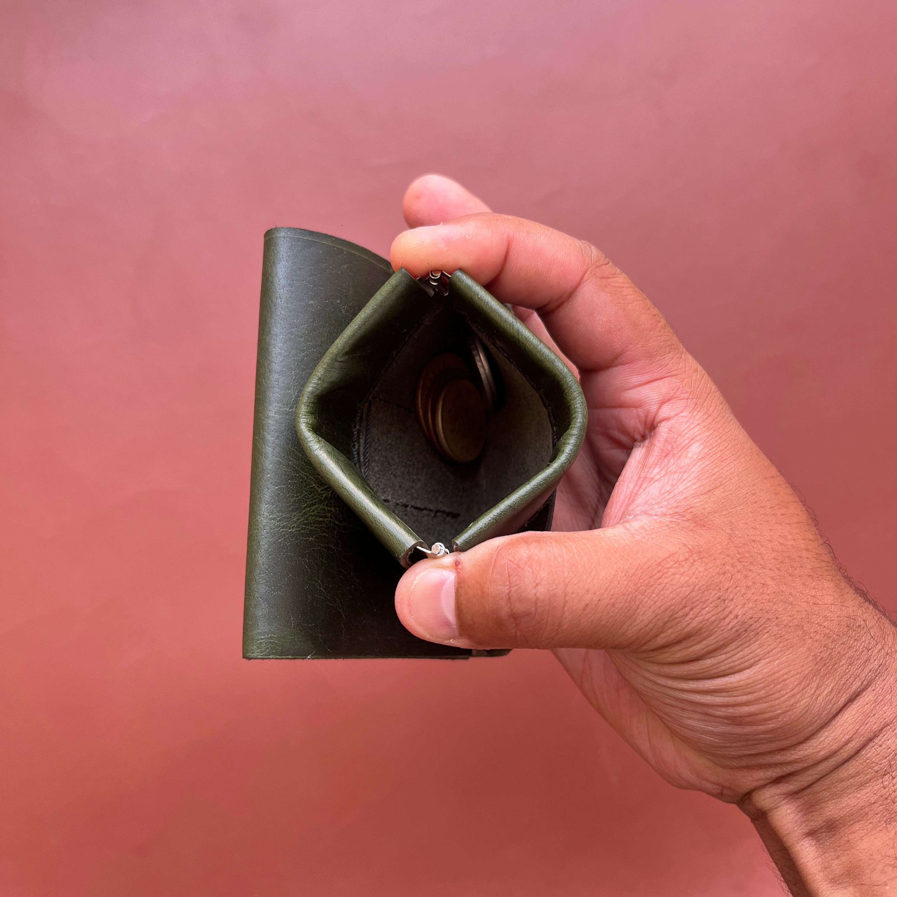 小物 clasp wallet \