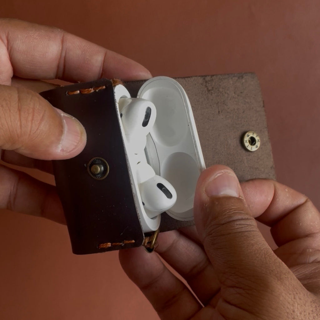 Airpod leather case