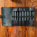 Leather Pencil Pouch| Leather Paintbrush Pouch